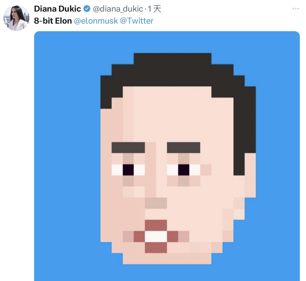 網友諷刺馬斯克Twitter直播低清像8位元，紛紛製作「8位元埃隆」（8-bit Elon）圖。Twitter截圖