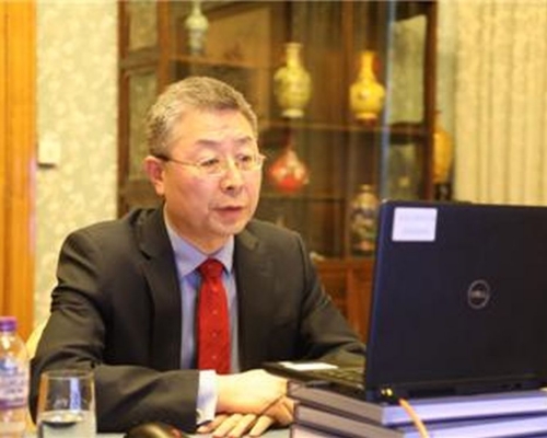 中國駐英公使馬輝。