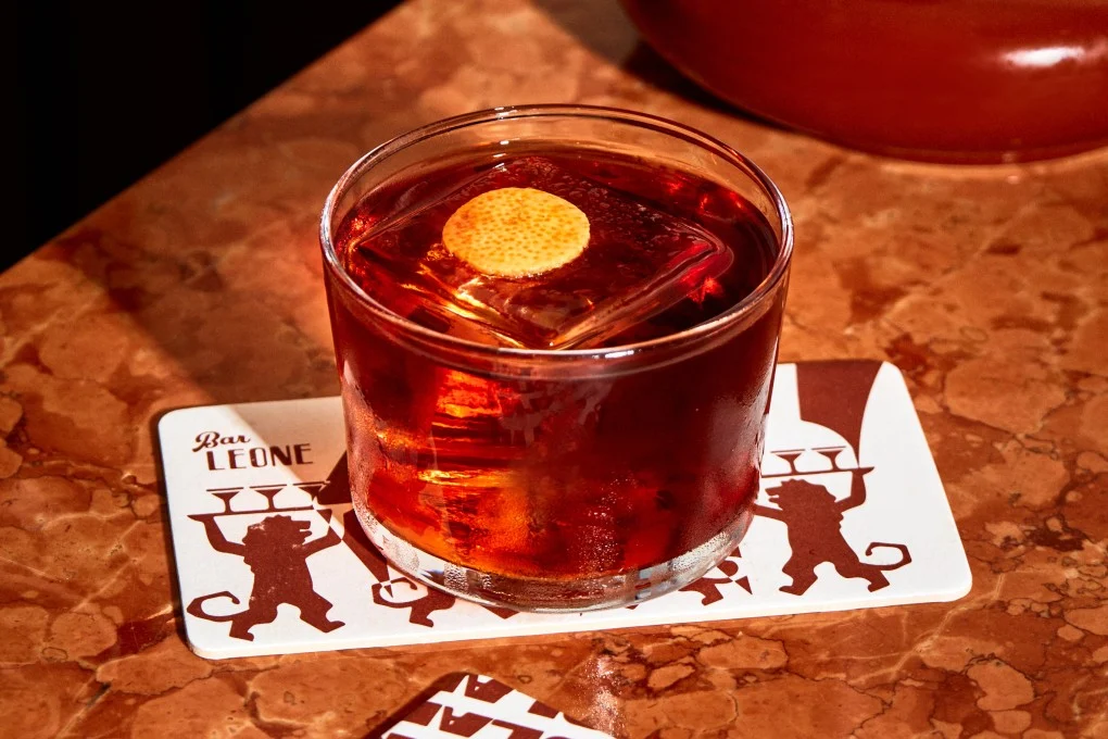 Bar Leone 的Fig Leaf Negroni Bar Leone 的Fig Leaf Negroni