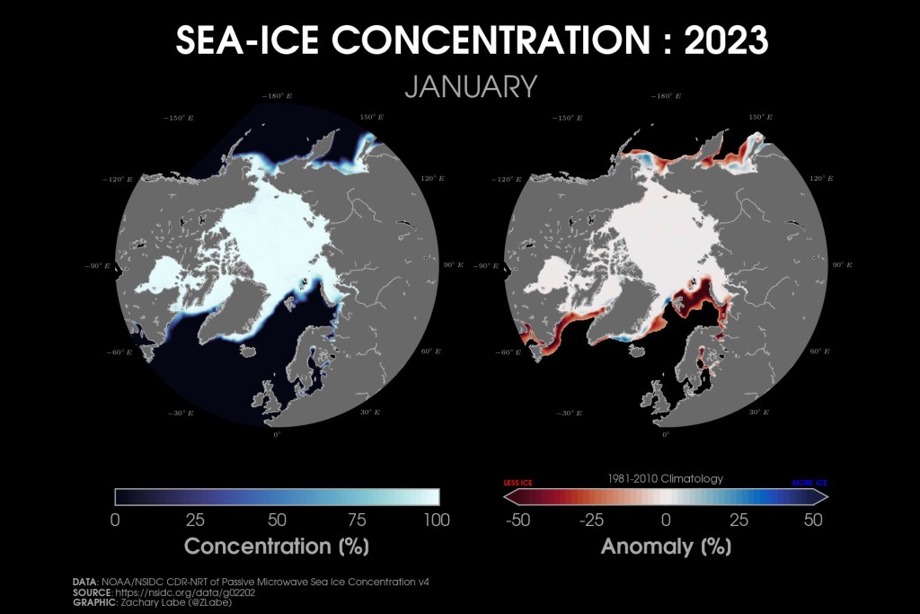 美国研究人员指出，南极海冰可能萎缩至创纪录的新低。 NSIDC TWITTER资料图川