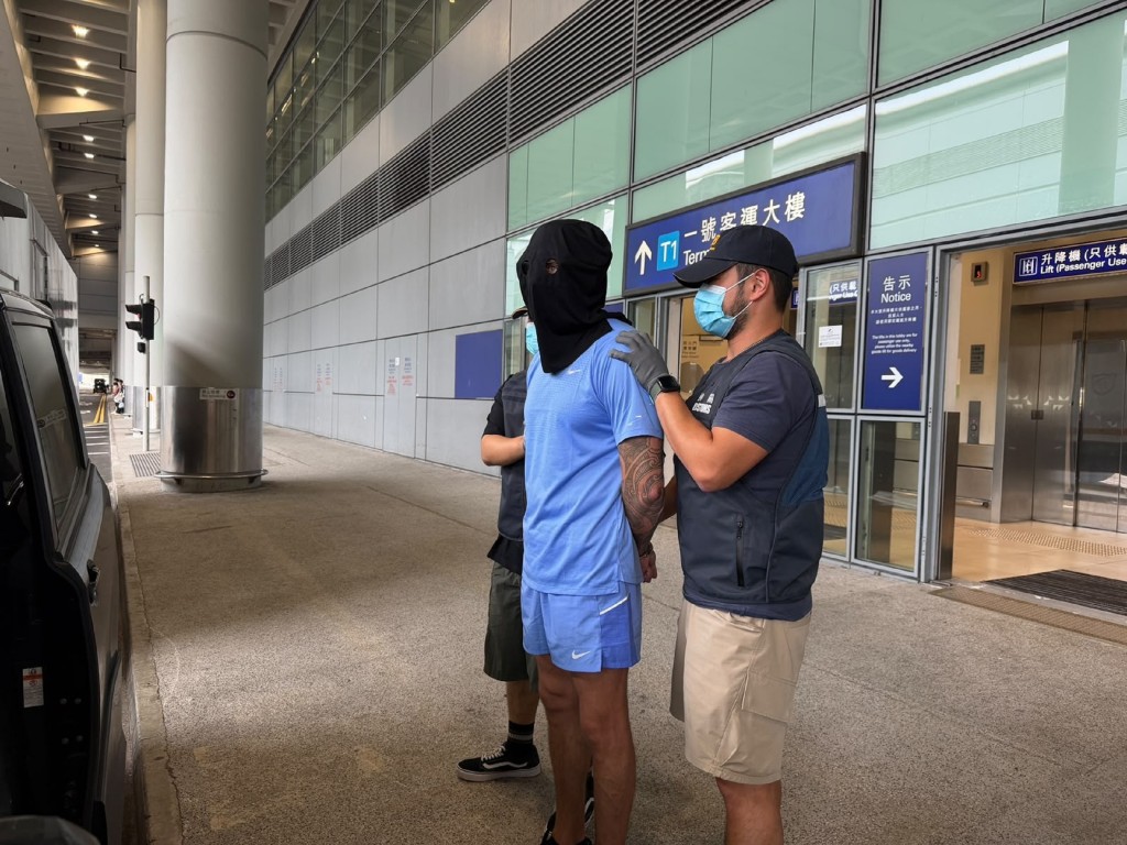第二宗案件的被捕男子。 第二宗案件的被捕男子。