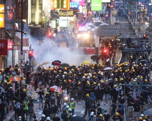 本港修訂《逃犯條例》引發連串示威衝突。
