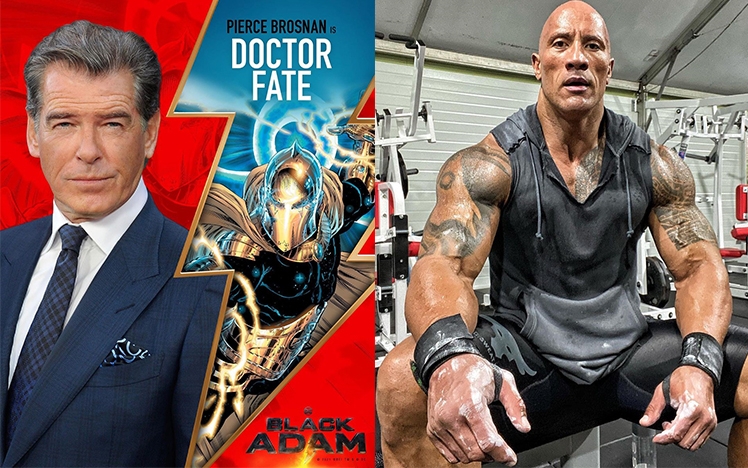 由The Rock主演的DC超級英雄電影《Black Adam》公佈選角消息，當中有前占士邦皮雅斯布士南參演。