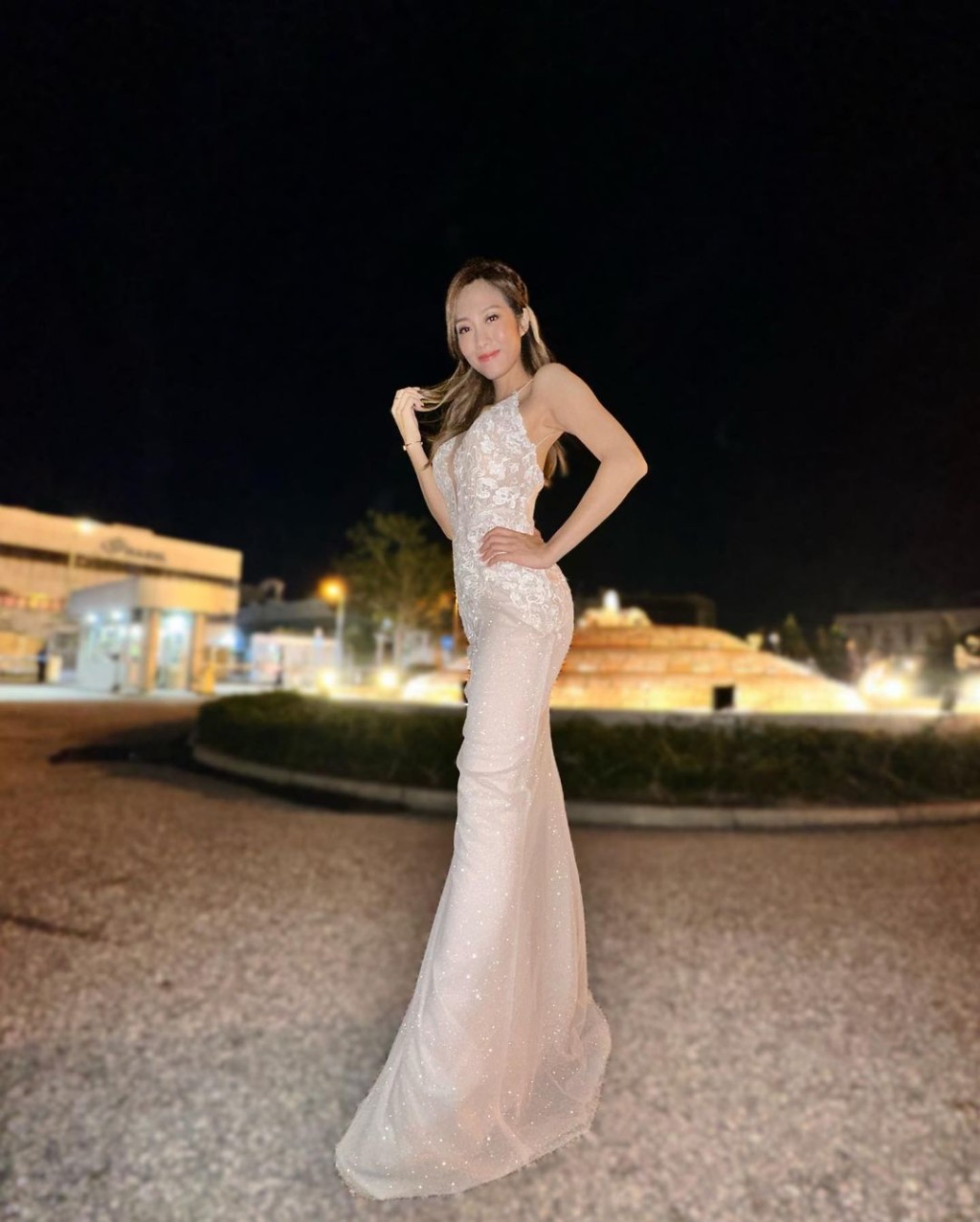 胡美貽是《2017年度香港小姐競選》十一強佳麗。