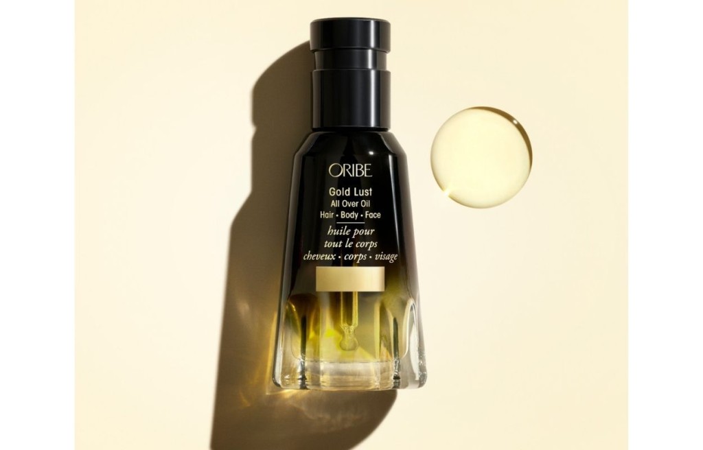Oribe Gold Lust All Over Oil/$510蘊含椰子油及番紅花籽油等天然植物成分，高效保濕和修復滋養頭髮，適合頭髮、面部及身體使用。
