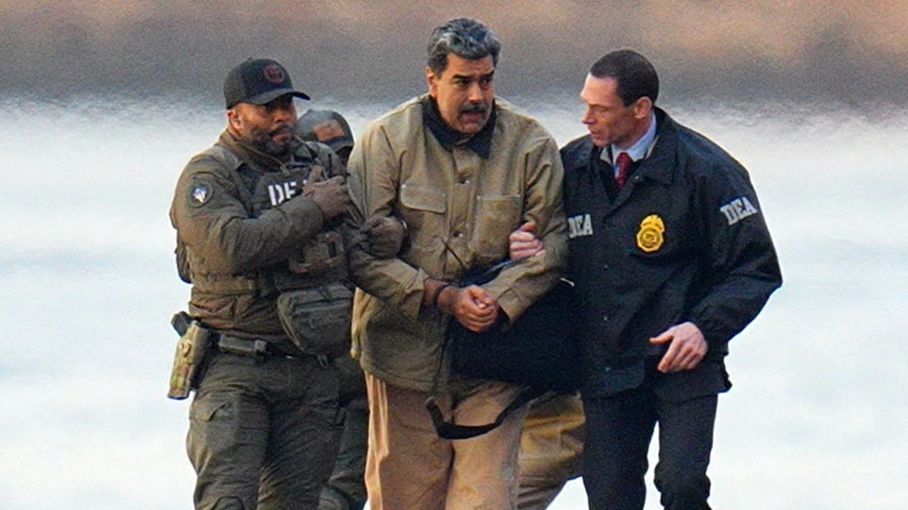 美軍特種部隊上月突襲並逮捕委內瑞拉總統馬杜羅。美聯社