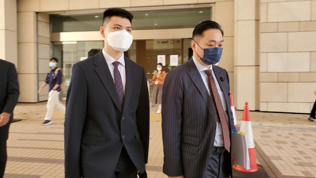 被告李永熙（左）。鍾瀚霖攝