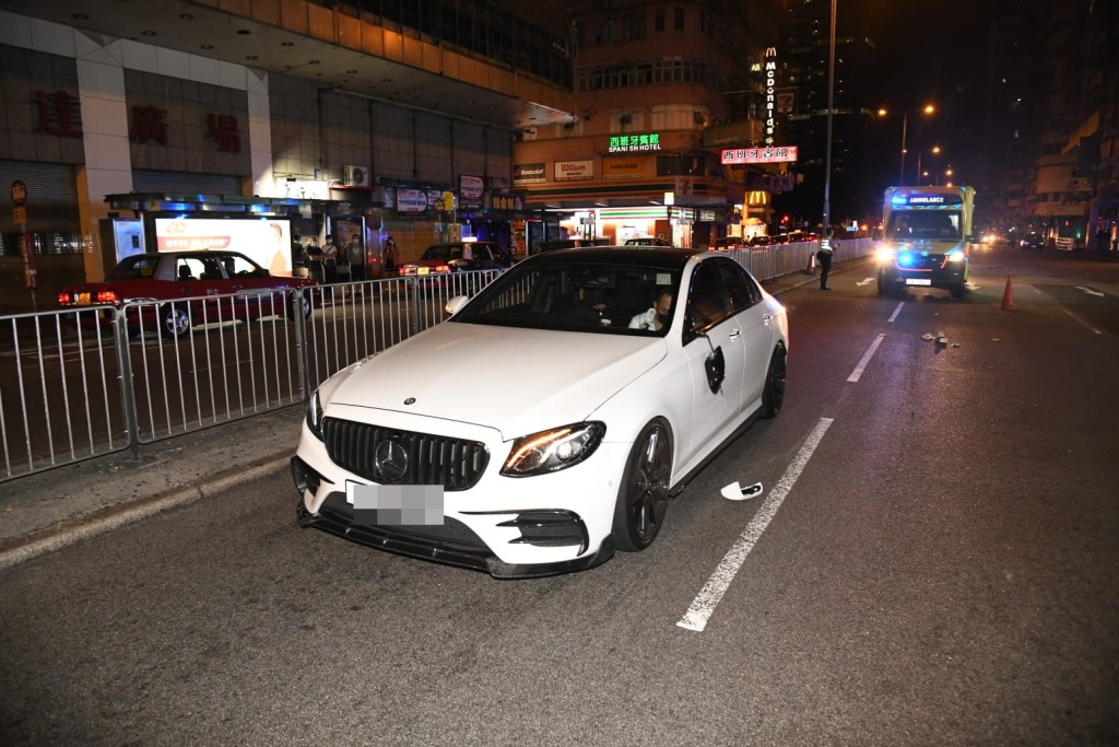 涉事私家車。