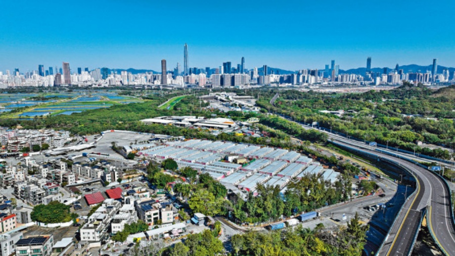 陳茂波指市場對北都「片區開發模式」的反應不錯。資料圖片 陳茂波指市場對北都「片區開發模式」的反應不錯。資料圖片