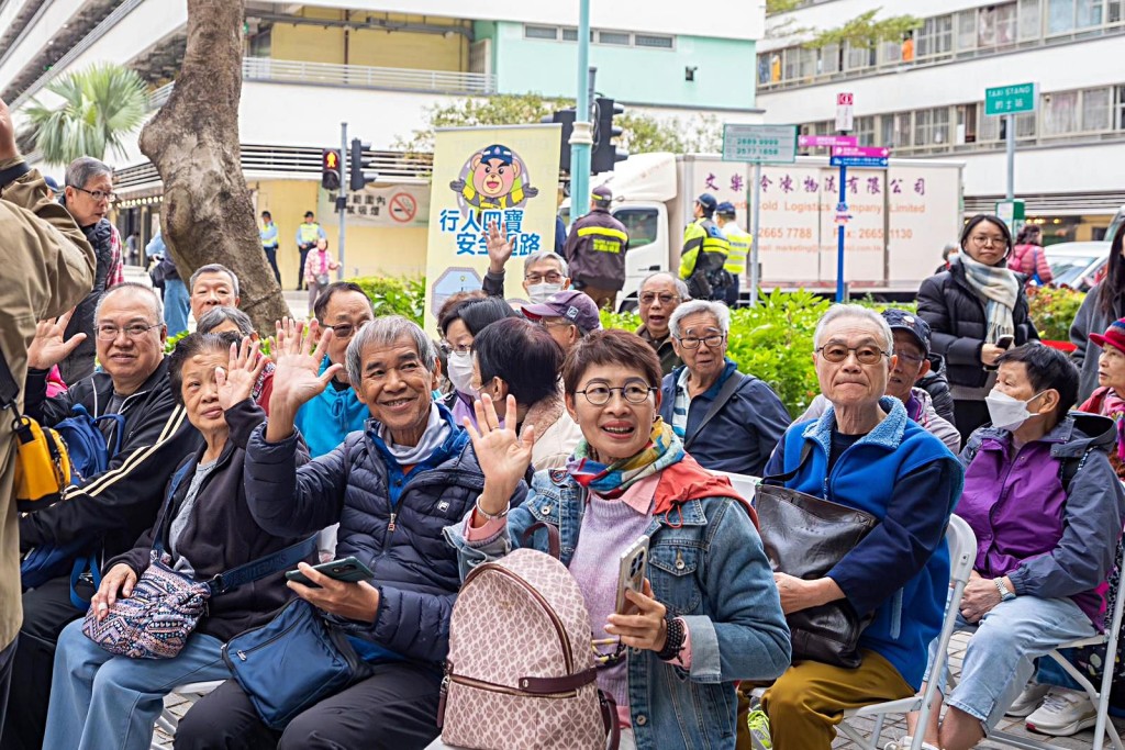警方道路安全宣傳活動。警方提供