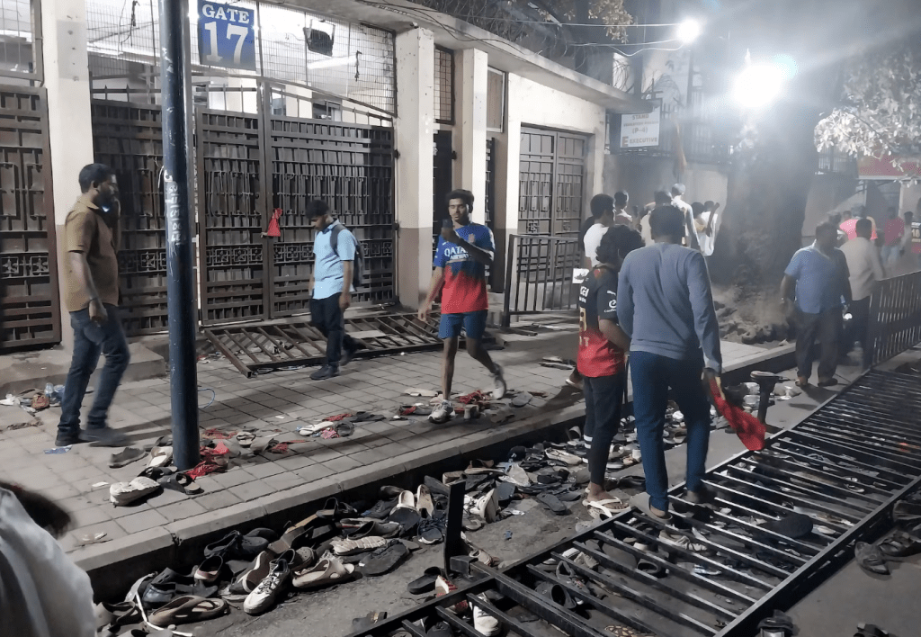 印度班加羅爾板球慶典變悲劇,至少11人擠死47人傷。路透社 印度班加羅爾板球慶典變悲劇,至少11人擠死47人傷。路透社