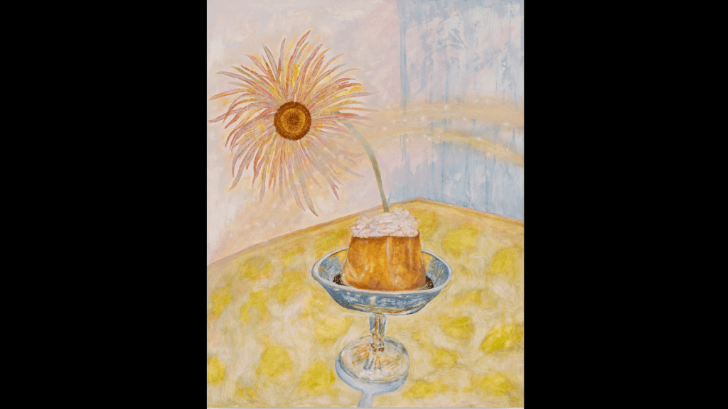 李昭⾠作品《The Soul Whispers》(2025年)。圖片來源:安全口畫廊。