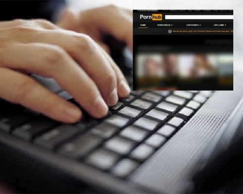 成人網站Pornhub被揭發遭黑客入侵。AP圖片/網上圖片
