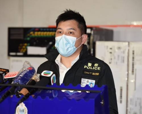油尖旺警區刑事調組第六隊偵輯督察張浩維。