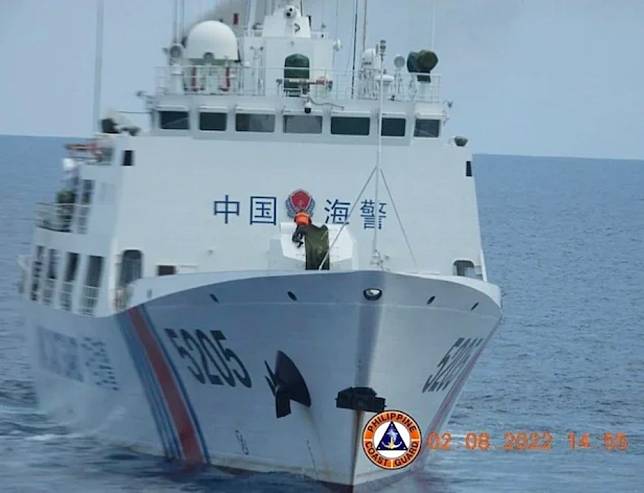 中国海警5205号舰。