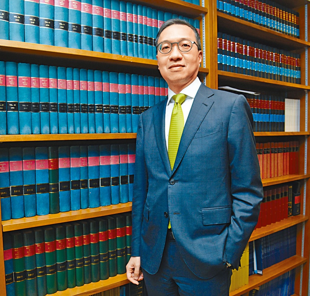 消息指，林定國將出任新一屆政府的律政司司長。