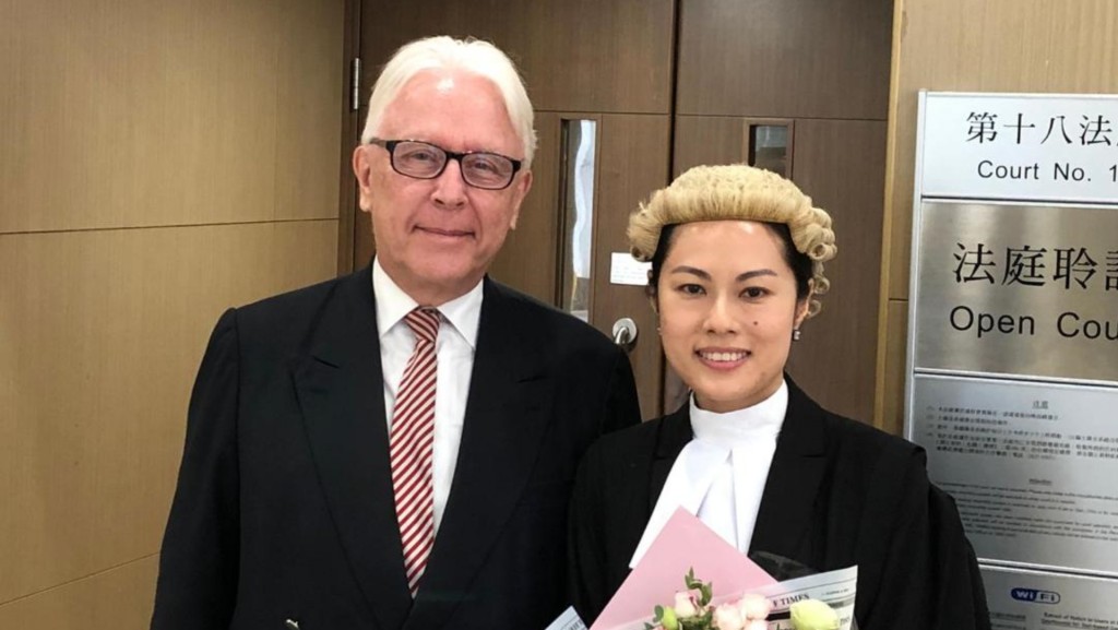 林穎茜和江樂士。資料圖片