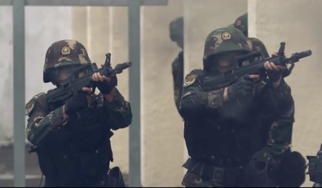 微博影片截圖。