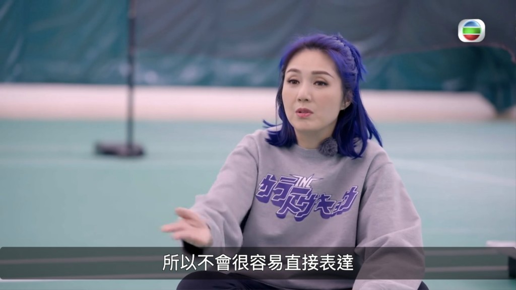 千嬅話同阿仔相處後,先學懂「掛念原來係要講出嚟」。