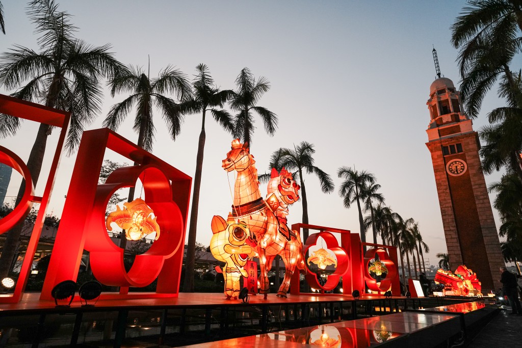 元宵燈會,也是過年宵的必去之處。資料圖片 元宵燈會,也是過年宵的必去之處。資料圖片