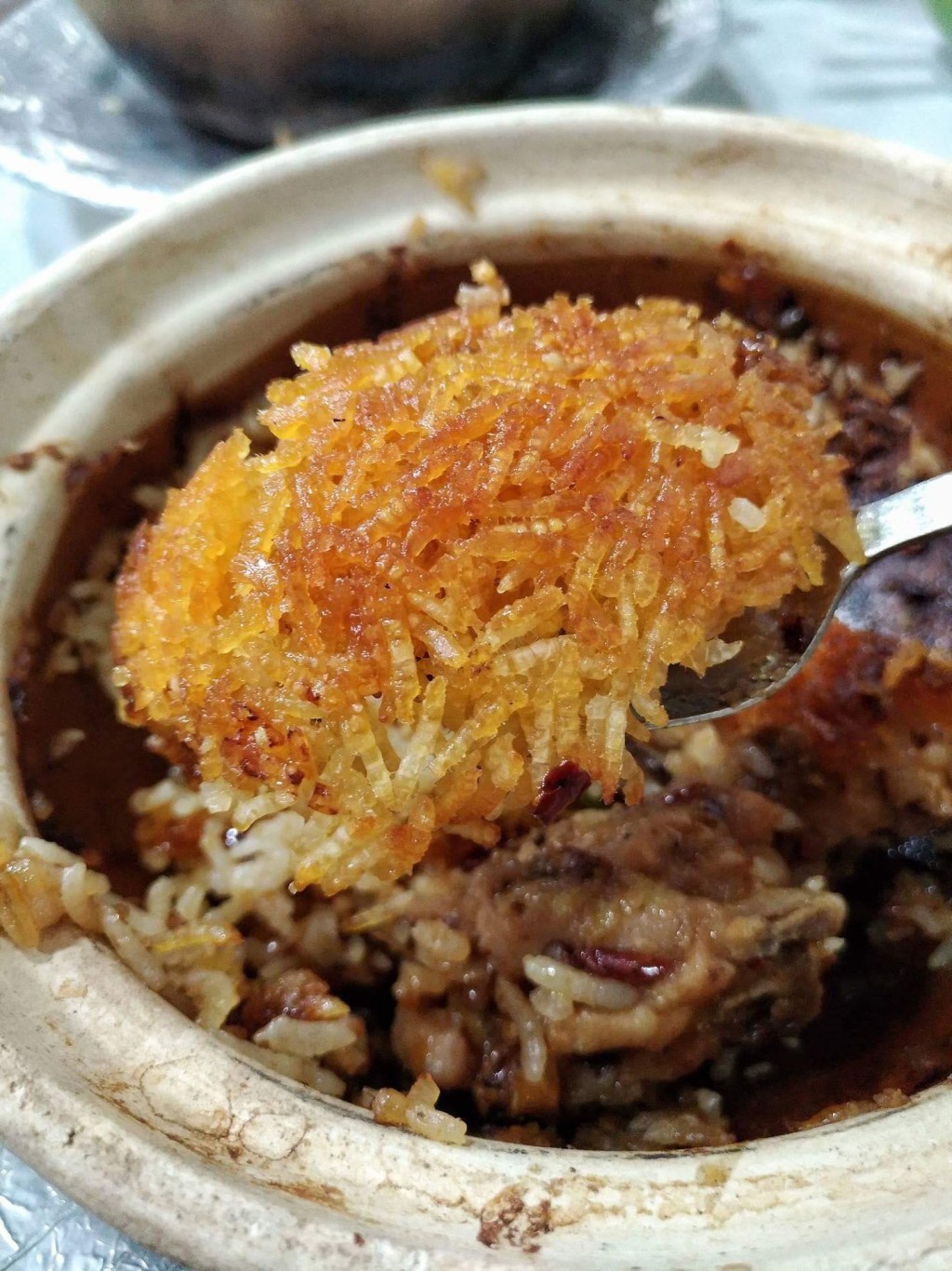 飯焦金黃薄脆。(圖:榮記茶餐室)
