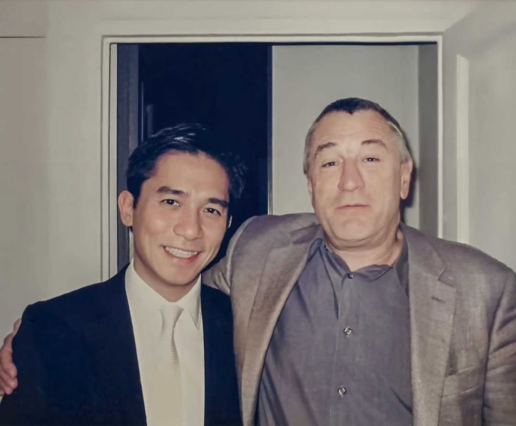 26年前，梁朝偉跟羅拔迪尼路已識英雄重英雄。
