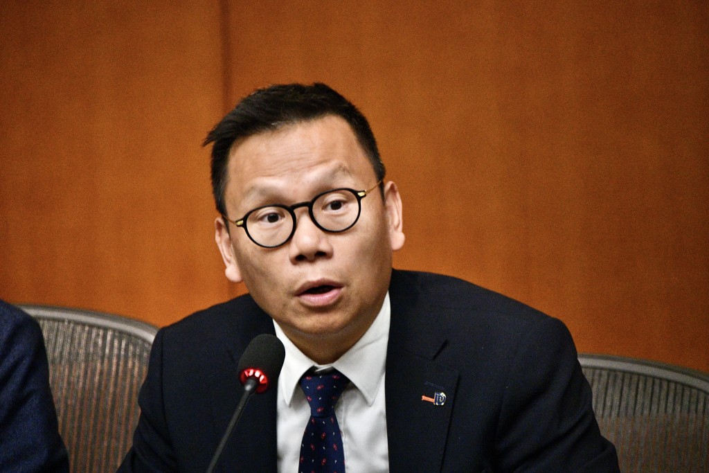 立法会交通事务委员会主席陈恒镔。资料图片