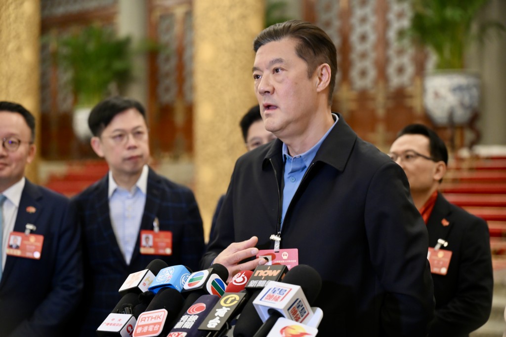 姚祖輝相信在國資委帶領下,很多央企會考慮參加北部都會區發展。 姚祖輝相信在國資委帶領下,很多央企會考慮參加北部都會區發展。