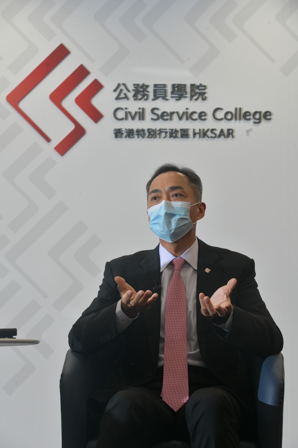 郭蔭庶是香港公務員學院首任院長。資料圖片