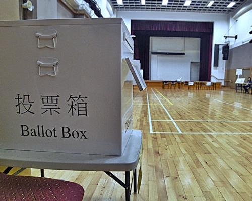 民主派將今次區選打造成一次變相公投。資料圖片