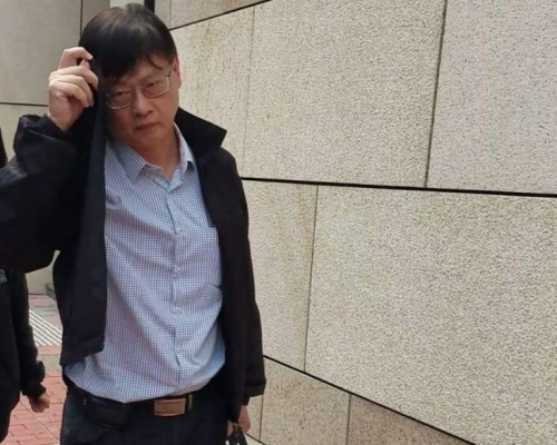 被告蔡堃智。 林欣樂攝