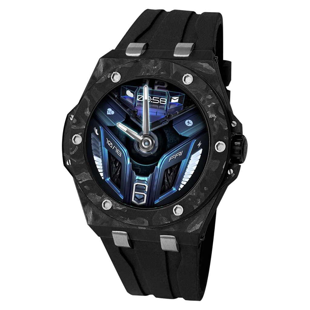 S52採用碳纖維外殼,非常輕盈,表面更加入防刮材質,更加耐用,適合上天下海。