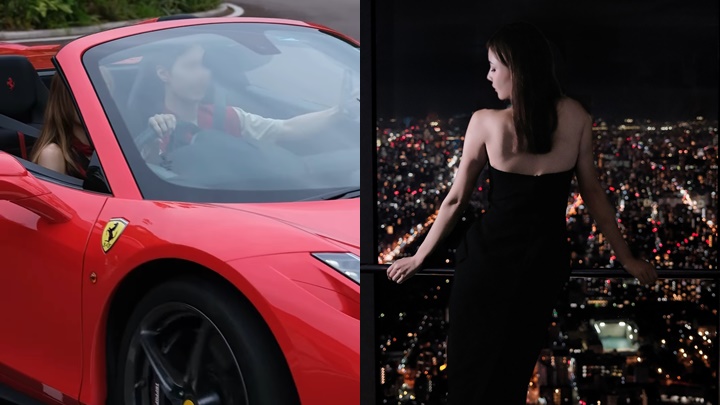 「圈中極品小三」入手火紅法拉利終極炫富：唔小心買咗架車  自訂車牌有玄機宣示主權？