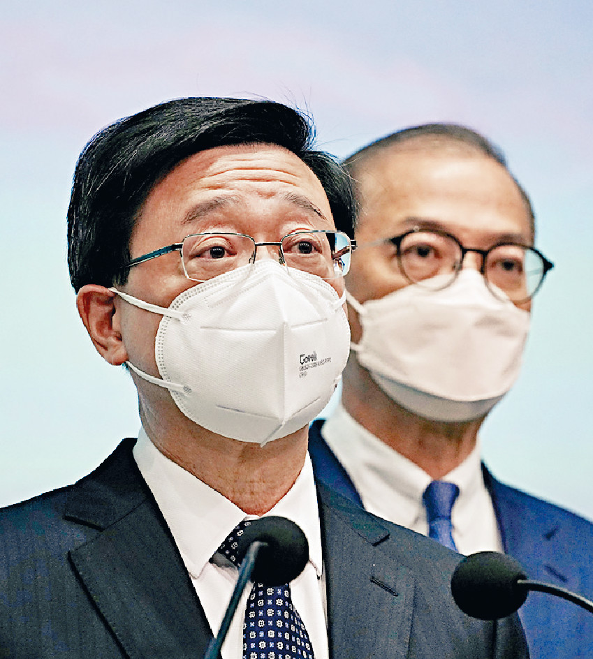 ■李家超期望各項盛事會重回香港。 ■李家超期望各項盛事會重回香港。