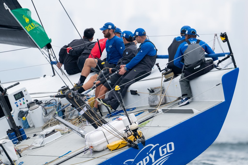 上屆勞力士中國海帆船賽的總冠軍及衝線冠軍為「Happy Go號」。 筆者提供圖片