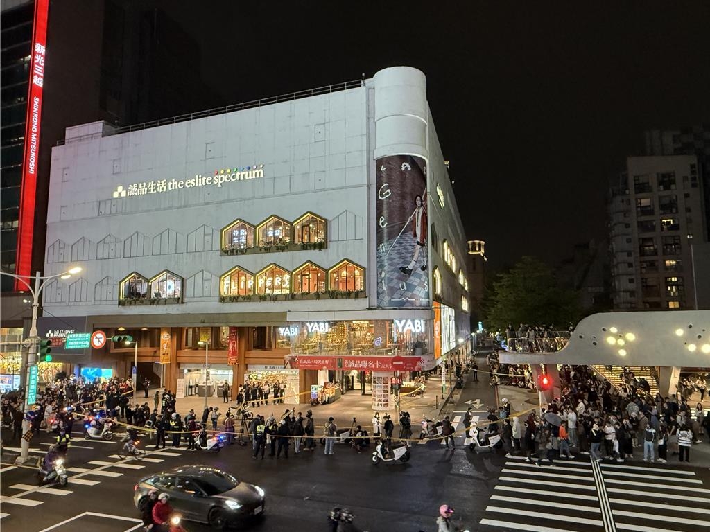 北捷隨機攻擊闖誠品南西，店員冷靜導引避難。 中時資料圖