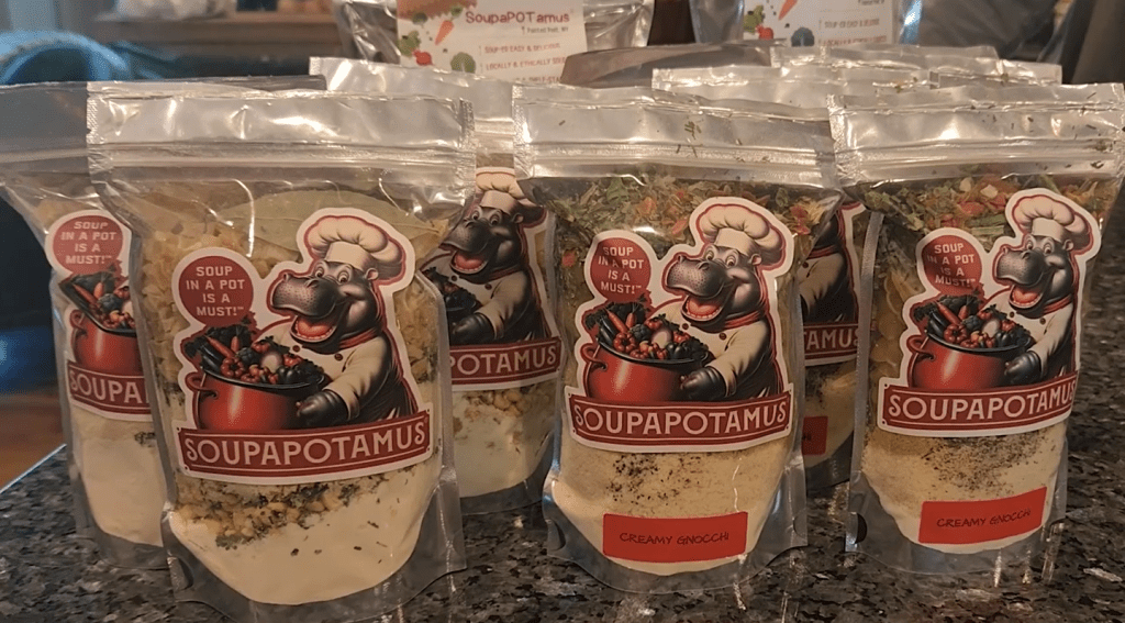 SoupaPOTamus的湯品，一年收入逼近50萬美元（約390萬港元）。（網上截圖）