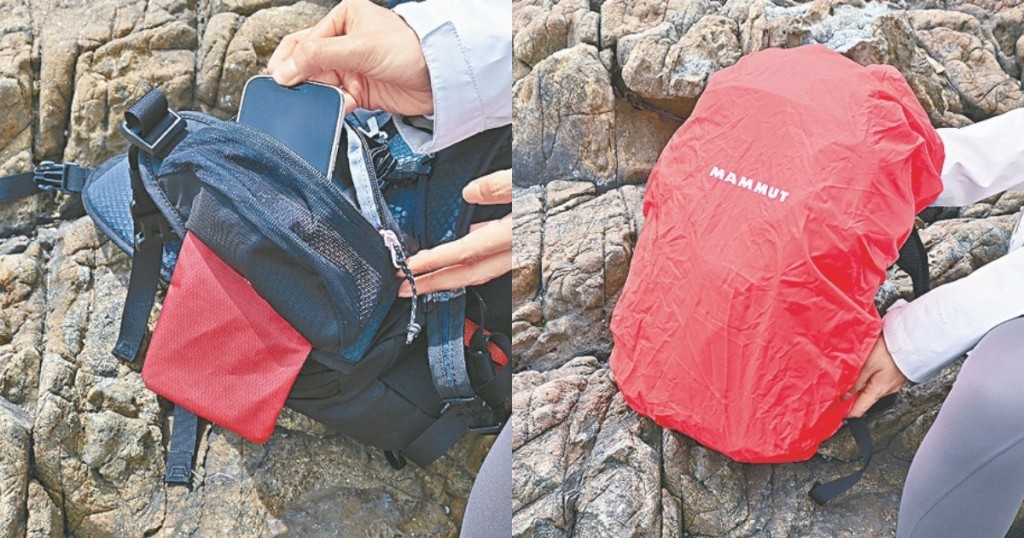 瑞士品牌Mammut的女裝登山背囊,設計輕巧實用。