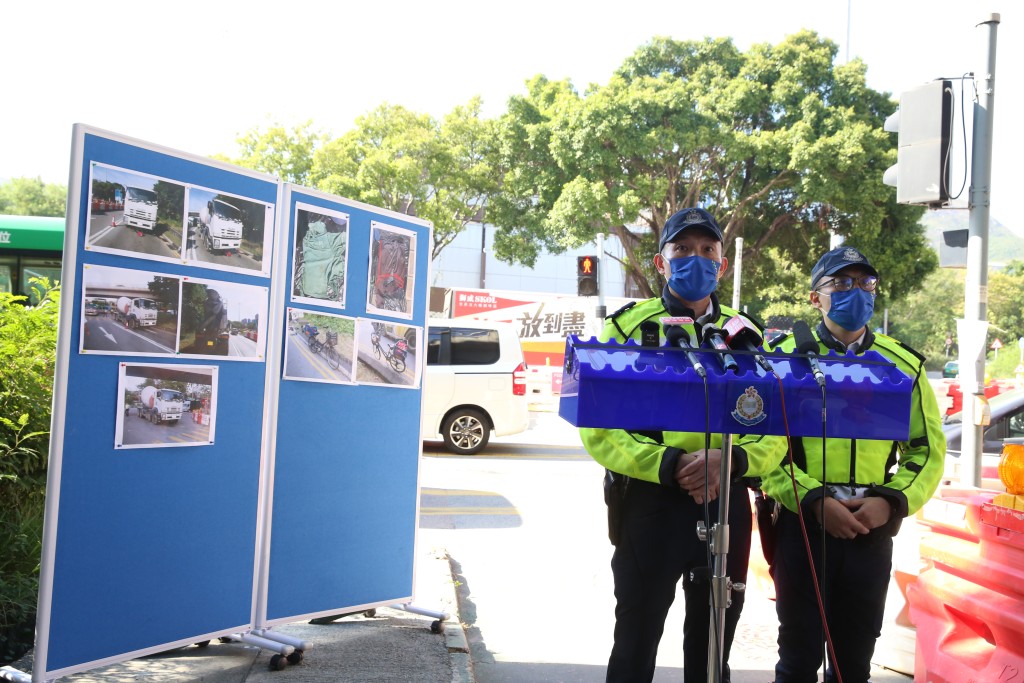 新界北交通部今（26日）呼吁市民提供有关车祸的资料。刘汉权摄