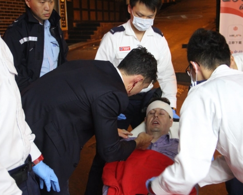 3名男子受傷送院。