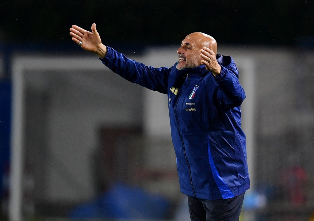 意大利教練史巴列堤指自己會客觀評價球隊。Reuters