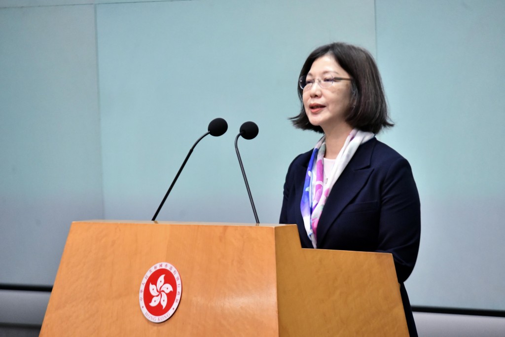 政制及内地事务局局长谢小华。 政制及内地事务局局长谢小华。