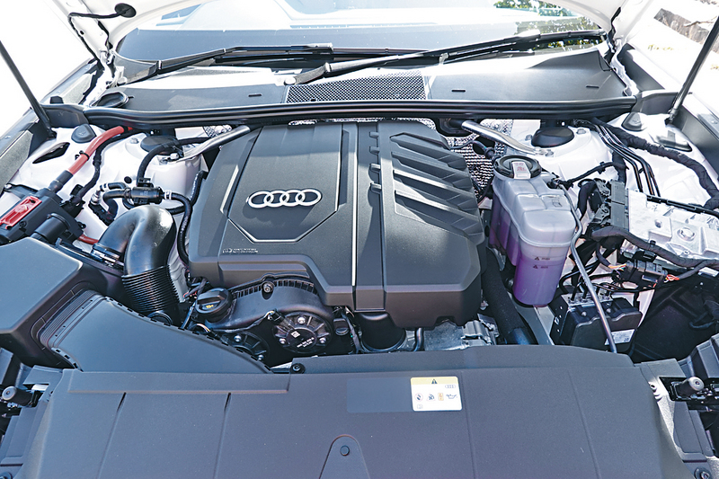 ●2公升直四Turbo引擎附設12V Mild-Hybrid系統，旨在延長停車熄匙系統減低耗油量。