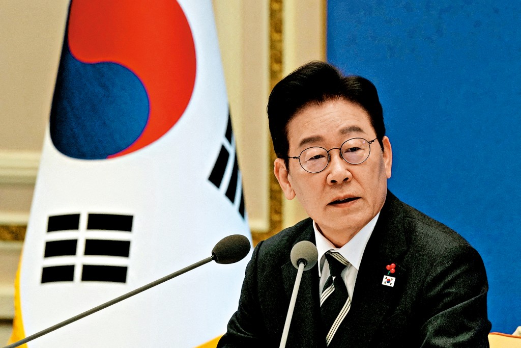 南韓總統李在明。