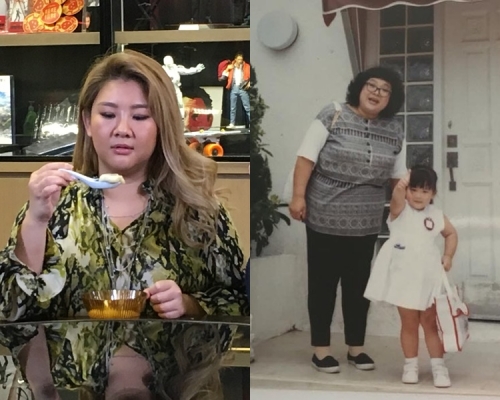 欣宜謂媽媽以前過年都會煮蝦,代表笑哈哈。