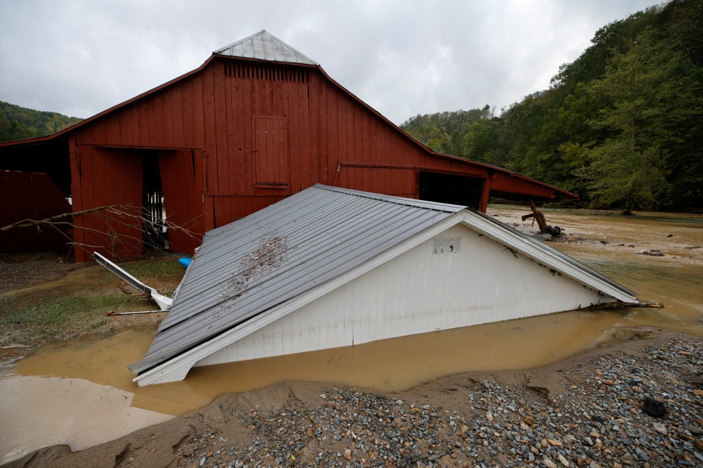 颶風海倫妮在美國已引致至少44人死亡。 路透社