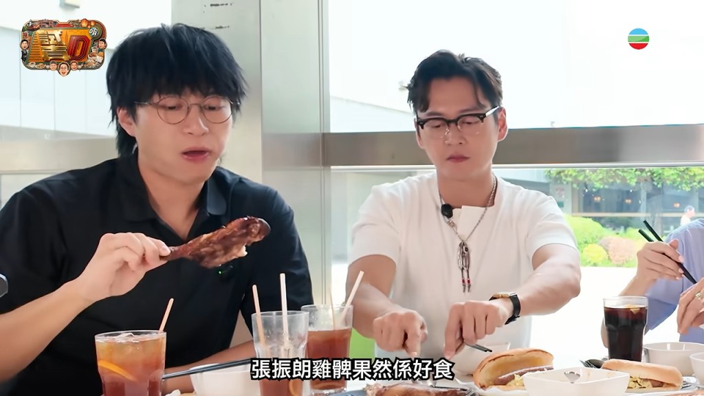 吳業坤食相豪邁。 吳業坤食相豪邁。