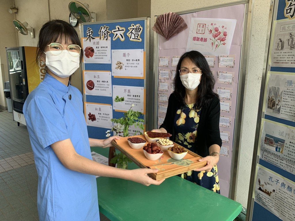 九真重視提升資優學生的語文水平，曾讓他們訪問十名來自不同界別的成功女士，再以中英文寫作。