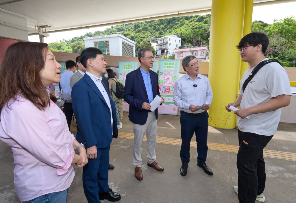 卓永興呼籲青年人除了自己,亦要提醒親友登記做選民。卓永興fb 卓永興呼籲青年人除了自己,亦要提醒親友登記做選民。卓永興fb