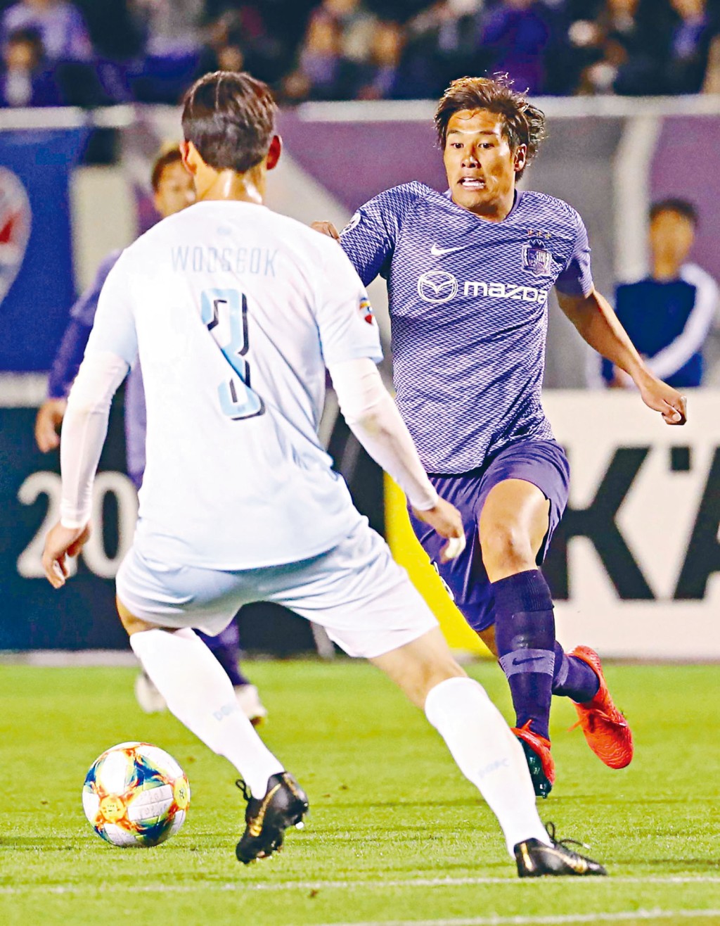 广岛三箭前锋渡大生